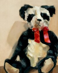 teddy bear painting