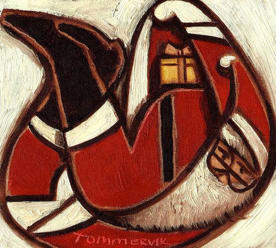 Santa’s Sack Painting, Oil on Canvas (2019)