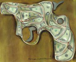 gun painting