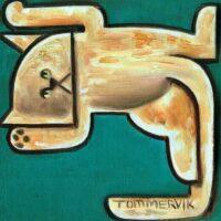 small cat art