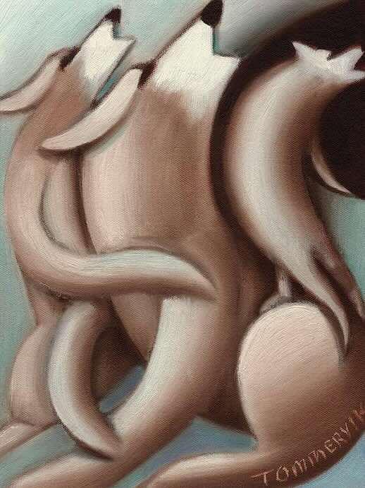 wolf wall decor